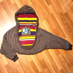 NWOT Women's Burton Embroidered Shrug. Sz. M